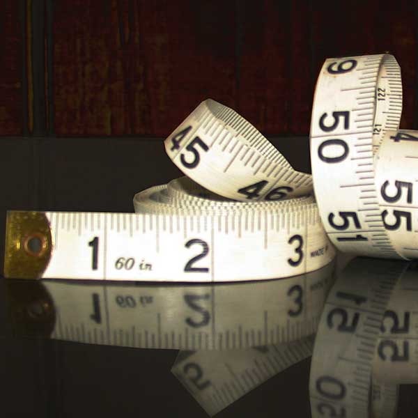 Measuring for bespoke suits, jackets, trousers, shirts and coats